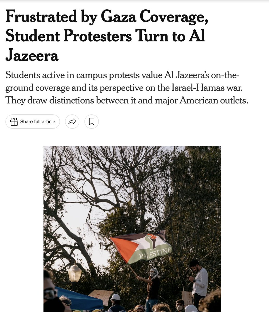 NYT explains why Al-Jazeera was finding its audience on university campuses. “There’s a third-worldist, anti-imperial point of view, and that’s also the view that many college kids have adopted.” And this is exactly why anyone who grew up in the Third World knows the perils of…