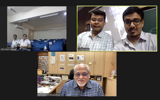 SamratLabMohali's tweet image. Today my 14th PhD student Ashish Joshi @AshishJ87810510 (now Dr. Joshi) defended his PhD thesis with flying colors. Thanks to Amit Chattopadhyay @amit_gpcr (joined from CCMB Hyderabad) for serving as the examiner &amp;amp; @MahakSharma23 &amp;amp; Anand Bachhawat as the thesis committee members.