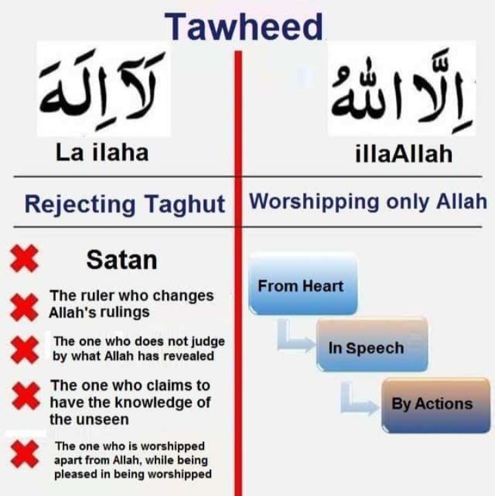 Tawheed(oneness of God)