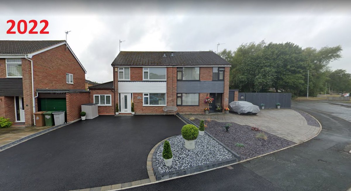 The <a href="/The_RHS/">The RHS</a> revealed in Greening Grey Britain that, between 2005 and 2015, an extra 3 million front gardens were paved over.

This has huge implications for overheating, flooding, and biodiversity loss.

Homeowners should be mandated to retain 50% 'natural' front garden space.