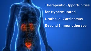 Therapeutic Opportunities for Hypermutated Urothelial Carcinomas Beyond Immunotherapy - please check the link for more  ow.ly/WhmR50REjHy  @thenosm  #UrothelialCarcinoma  #CancerResearch  #Oncology
