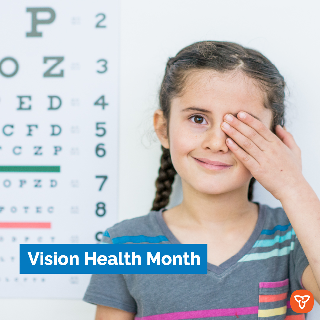 May is #VisionHealthMonth. Eye exams check the many different ways your eyes work at every stage of life, ensuring they are at their best. #GetEyeWise - check out OHIP covered services: ontario.ca/page/what-ohip…