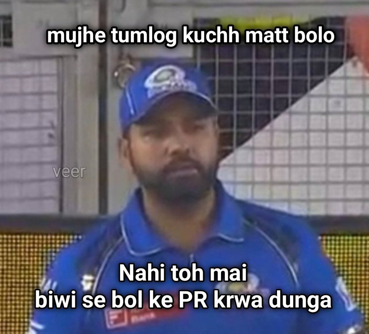 @ABdeVilliers17 You bodied Rohit Sharma's PR team and his fans 😭😭