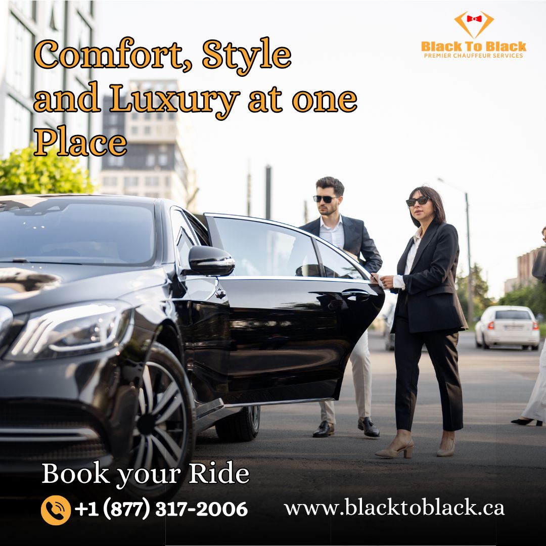 At black to black, you will get comfort, style, and luxury in one place.
Experience The Luxury with Utmost Satisfaction!
Book Now: +1 (877) 317-2006
blacktoblack.ca/get-a-free-quo…
#chauffeurservices #limousineservice #carservice #blacktoblack #airporttaxi #airporttransfers #CanadaLimo