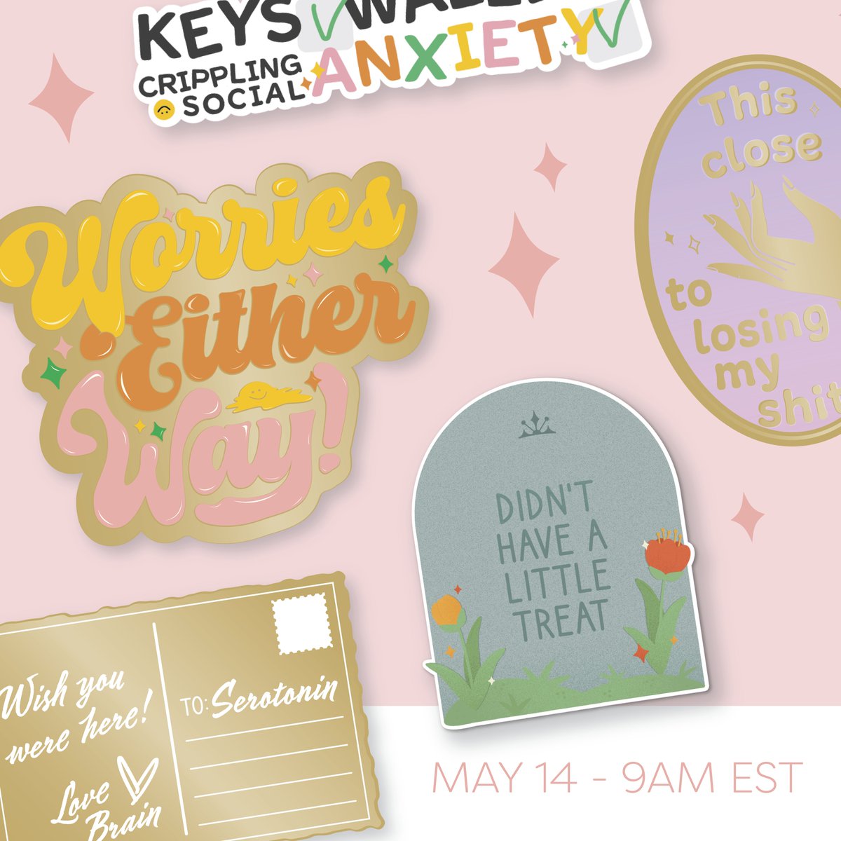 New collection launching tomorrow morning for pre-funding! Original drafts started in the depths of winter blues, but they remain relevant! 💀