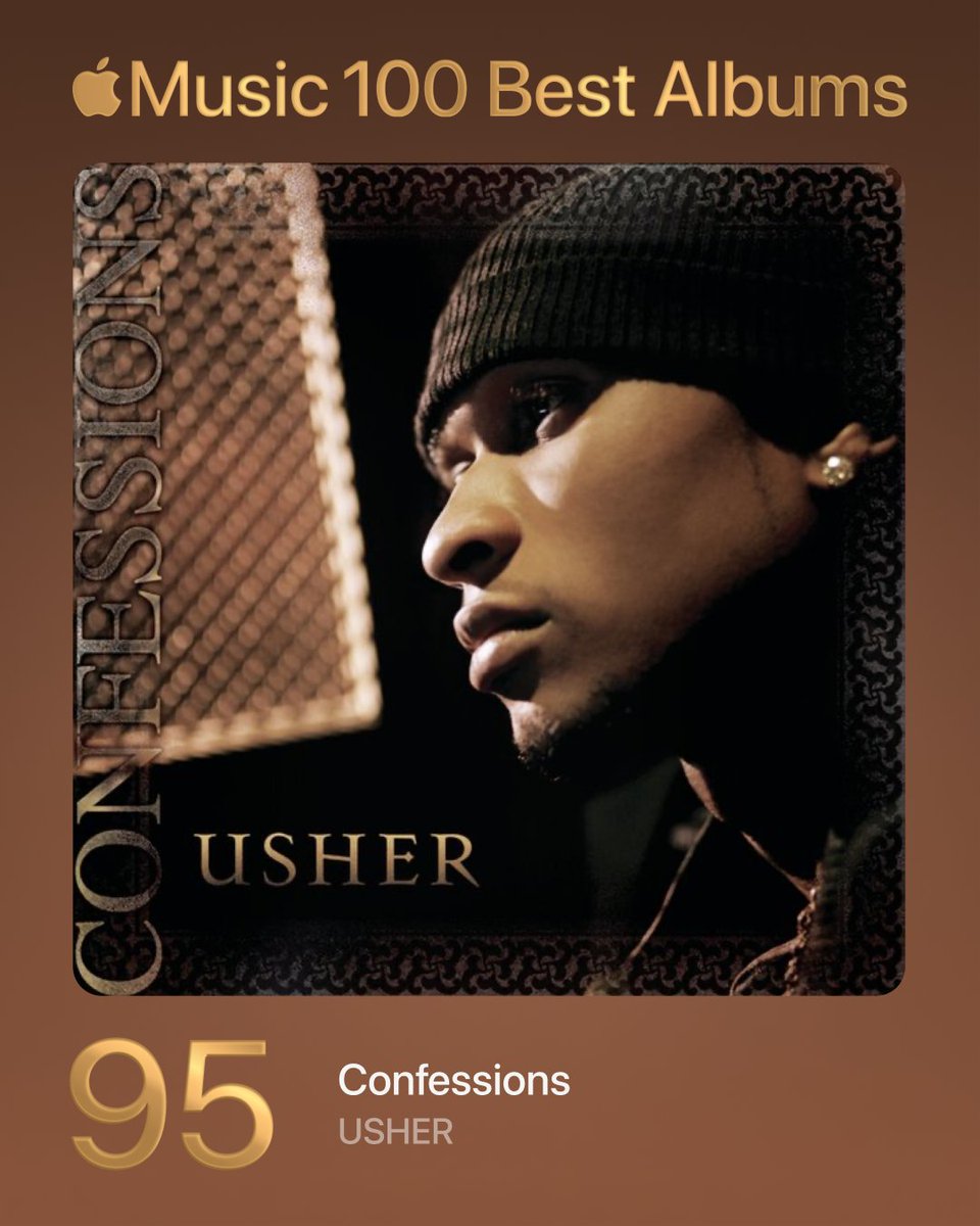95. Confessions - Usher #100BestAlbums