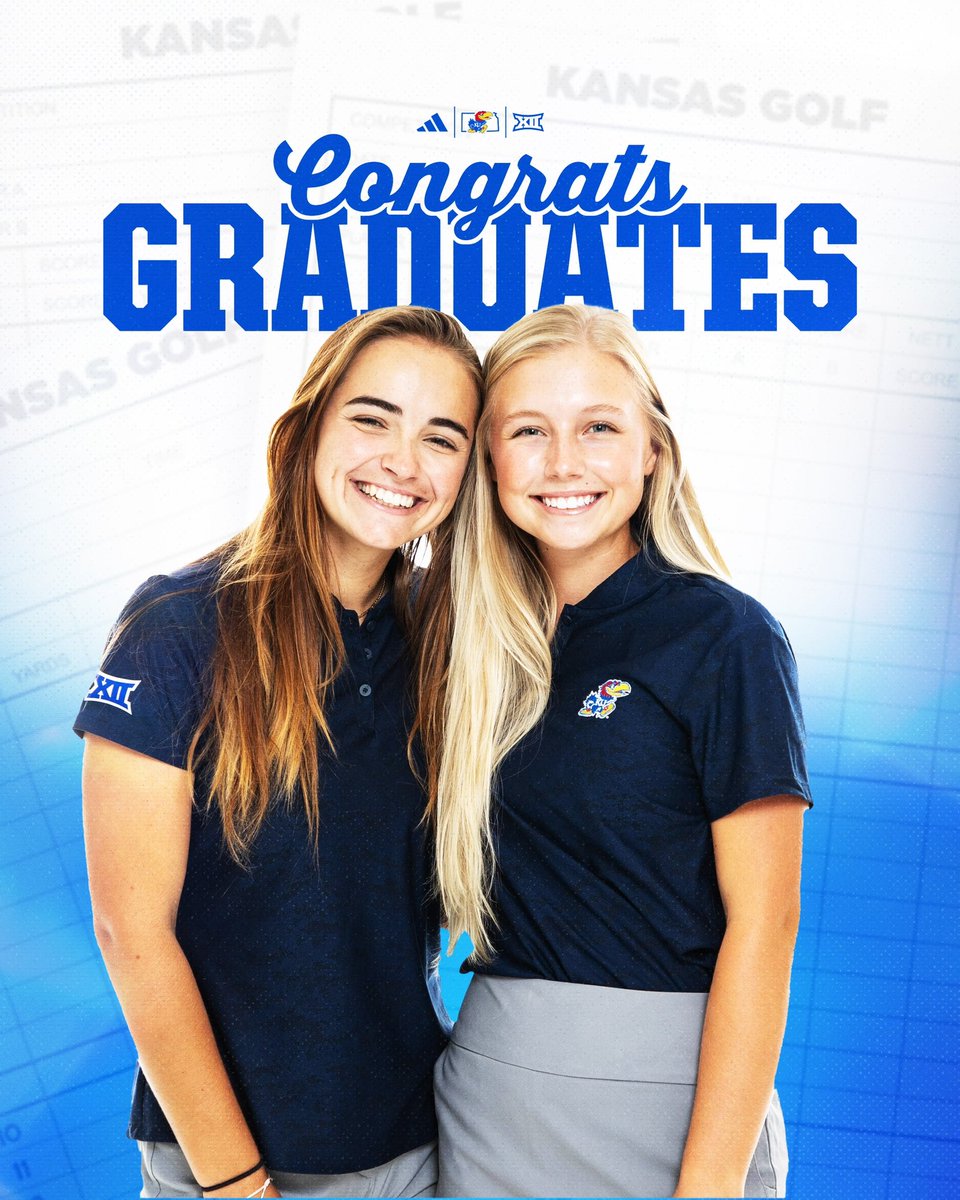 A day to remember 🎓☺️ Congratulations to Manon and Hanna on their graduation from the @UnivOfKansas! #RockChalk
