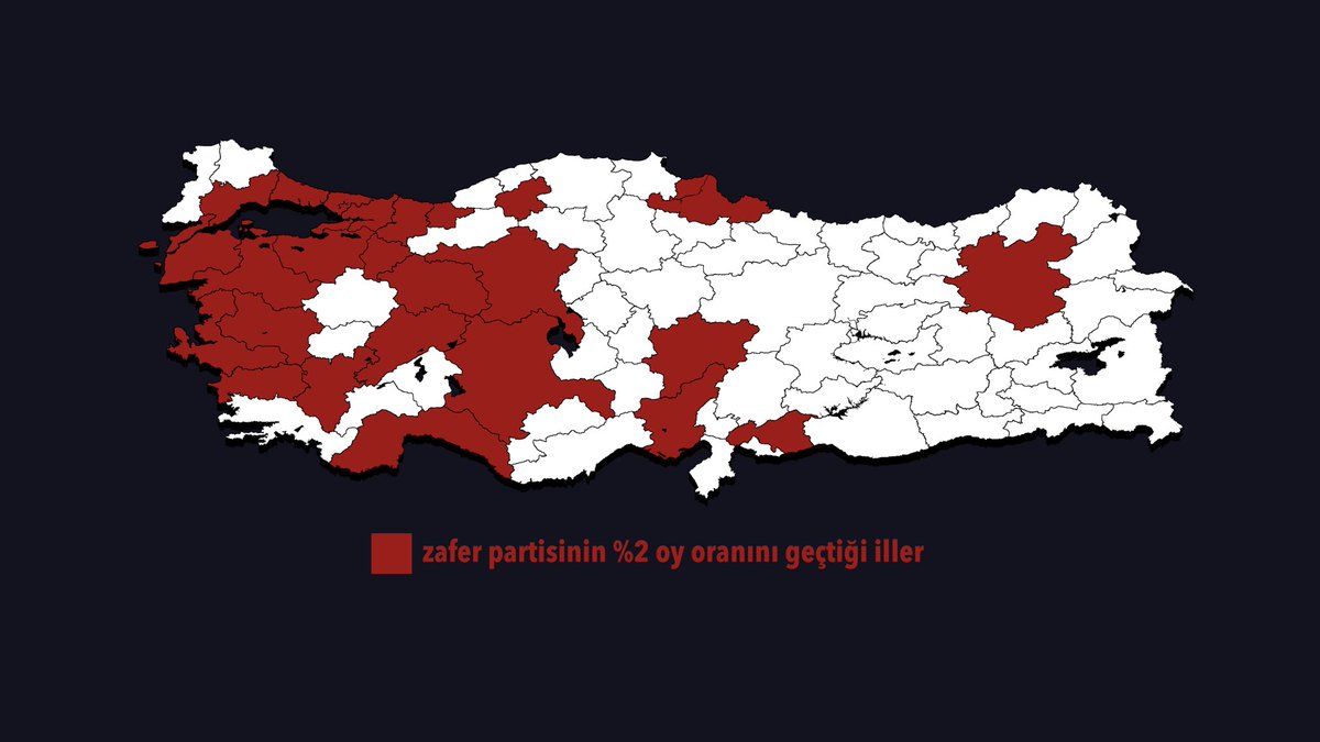 türkiye internet altyapısı haritası zafer partisinin 2023te %2den fazla oy aldığı iller haritası