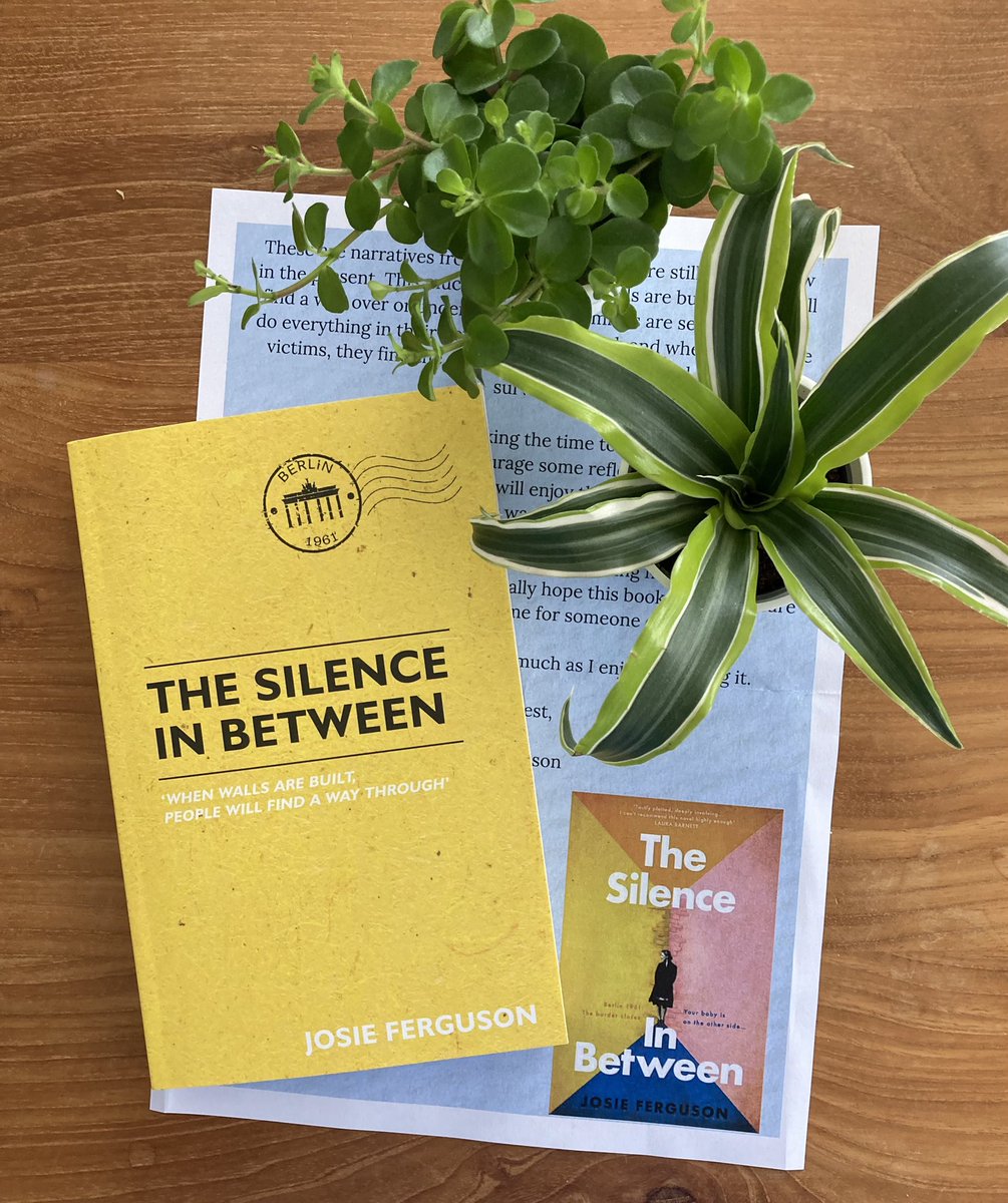 Thanks @DoubledayUK for this proof copy of #TheSilenceInBetween by Josie Ferguson - this sounds incredible! Publication date 20th June #BookTwitter #booktwt #bookx