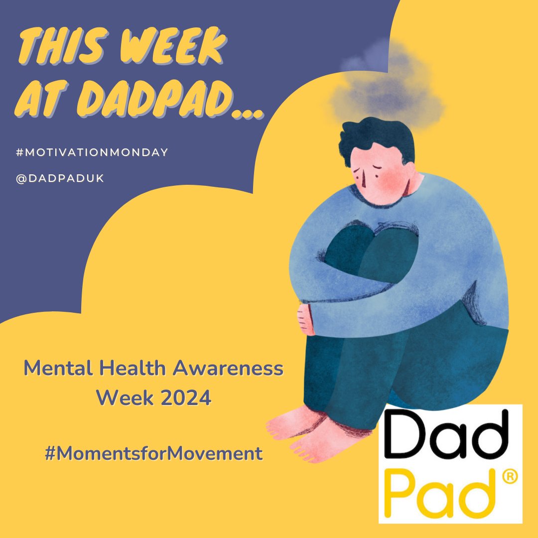 #MotivationMonday 🧠
For #MentalHealthAwarenessWeek2024 we're going to be helping new dads see how incorporating movement into their day can help alleviate some mental health conditions... 🏃🏾‍♂️
#dadsmatter #paternalmentalhealth #everymindmatters #momentsformovement @mentalhealth