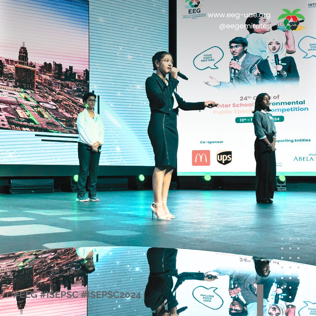 eegemirates's tweet photo. Beginning the 24th cycle of #ISEPSC #ISEPSC2024 , #EEG hosted over 400 participants from 90 schools at the #GEMS #GMA Auditorium this 13th 2024. https://t.co/EQFSLUy2eo