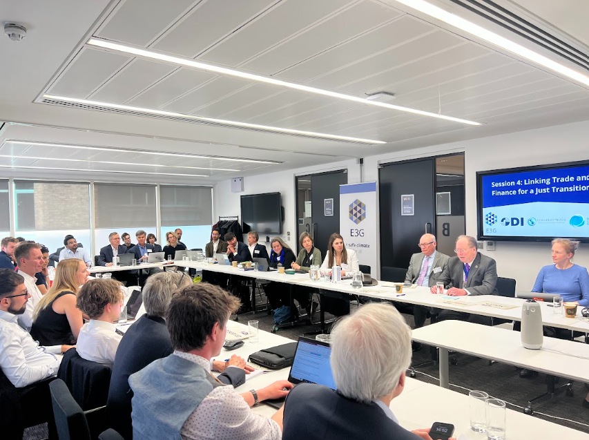 Leading trade, climate and finance experts convened last week for a landmark event to discuss the urgent need to restructure global trade to combat climate change and ensure a #JustTransition. Read more about the workshop here👇 e3g.org/news/leading-e…