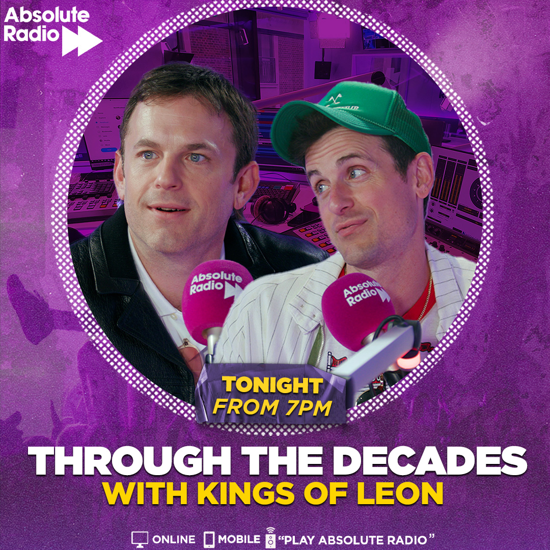 Tonight, Caleb Followill and @youngfollowill join @danielleperry for a special episode of Through the Decades! 🎶 The @KingsOfLeon duo will discuss their favourite songs from the 1960s to the present day 💜 ⏰ 7PM