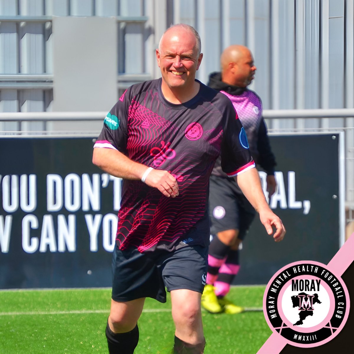 appin_sports's tweet photo. @MorayMentalHFC are a charity team focused on creating a safe place to talk about your mental health struggles and have a kick about. 🩷🖤

They've helped to raise an incredible amount for @Mikeysline1👏

#MakeItAppin #MentalHealthAwarenessWeek #BeTheChange #OKToNotBeOK https://t.co/8zjmx8lvBs