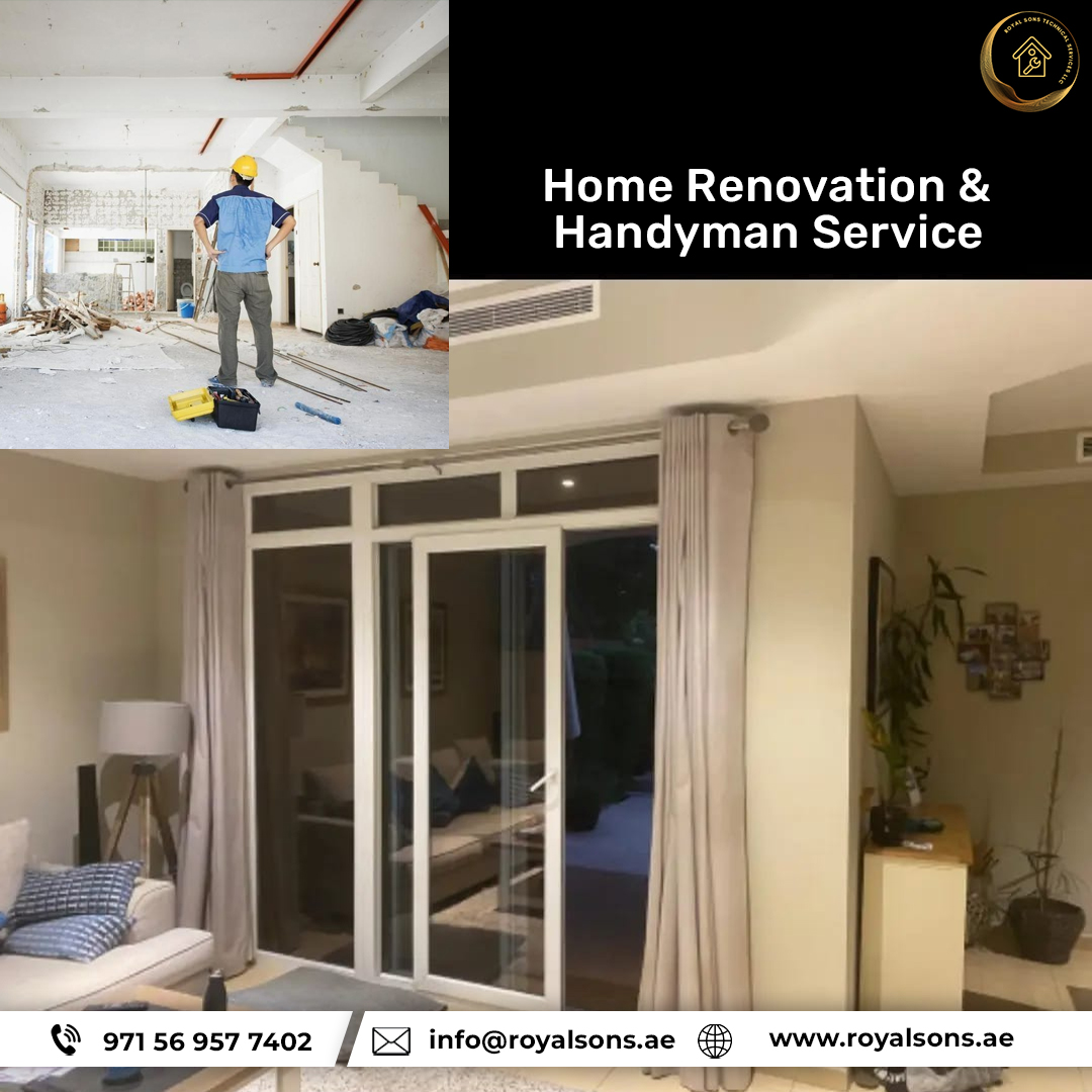 Royalsonstech's tweet photo. Introducing Royalsons Home Renovation &amp; Handyman Service!
From small fixes to full-scale renovations, we've got you covered. Our expert team is here to transform your space into the home of your dreams.
Call us: 056 957 7402
Visit us: https://t.co/oDCSDrnrJ0
#HomeRenovation https://t.co/aHpDAWpX8q