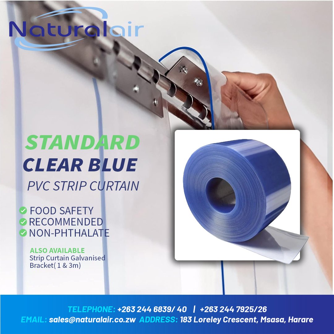 Temperature control is essential in a coldroom. Get PVC Strip Curtain available in stock.

Also Available
Strip Curtain Galvanised Bracket (1 & 3m)

#naturalair #keepingthingscool #refrigerationservices #refrigerationequipment #refrigerationsolutions #refrigeration #coldrooms