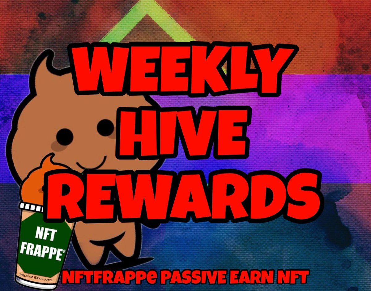 Check your weekly $HIVE reward from your favourite #NFTs 

#NFTCollection #NFTGiveaway #NFTItalia #PassiveIncome #HiveBlog

ecency.com/hive-167922/@n…