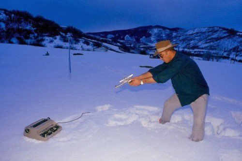 How Hunter S. Thompson deals with Writers Block