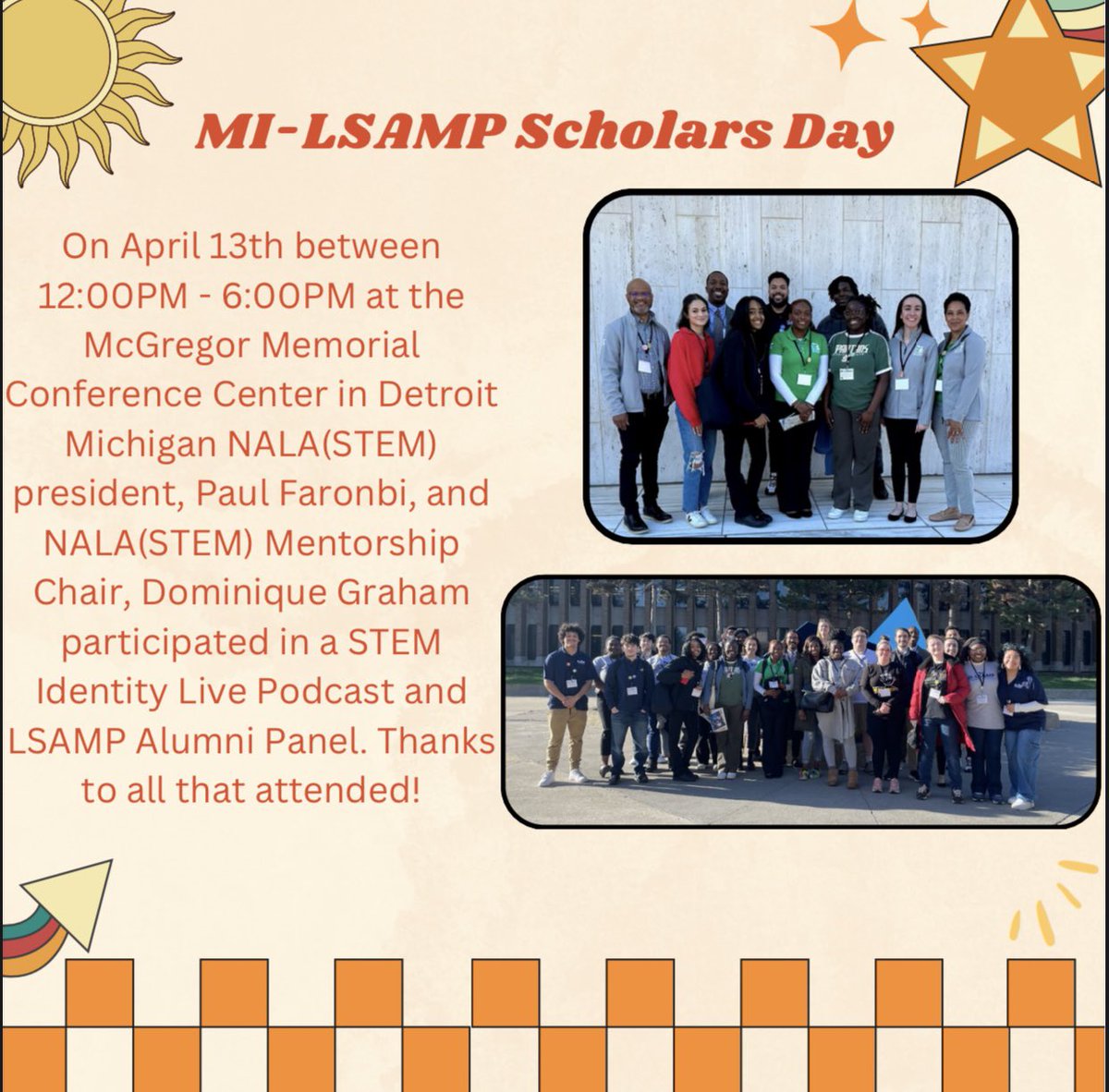 Good morning NALA family!

May’s newsletter is finally here ☀️ swipe through the photos to get a glimpse of what we have in store for this month!

Full newsletter here: nalastem.com/newsletters 💕