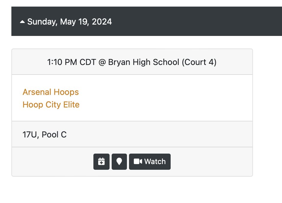 Check out my schedule for this weekends live period, in Bryan, Texas for session 2 of 3SGB! @ArsenalHoops @MichaelAsleson @evan_asleson @CoachJBTPB @adidasHoops