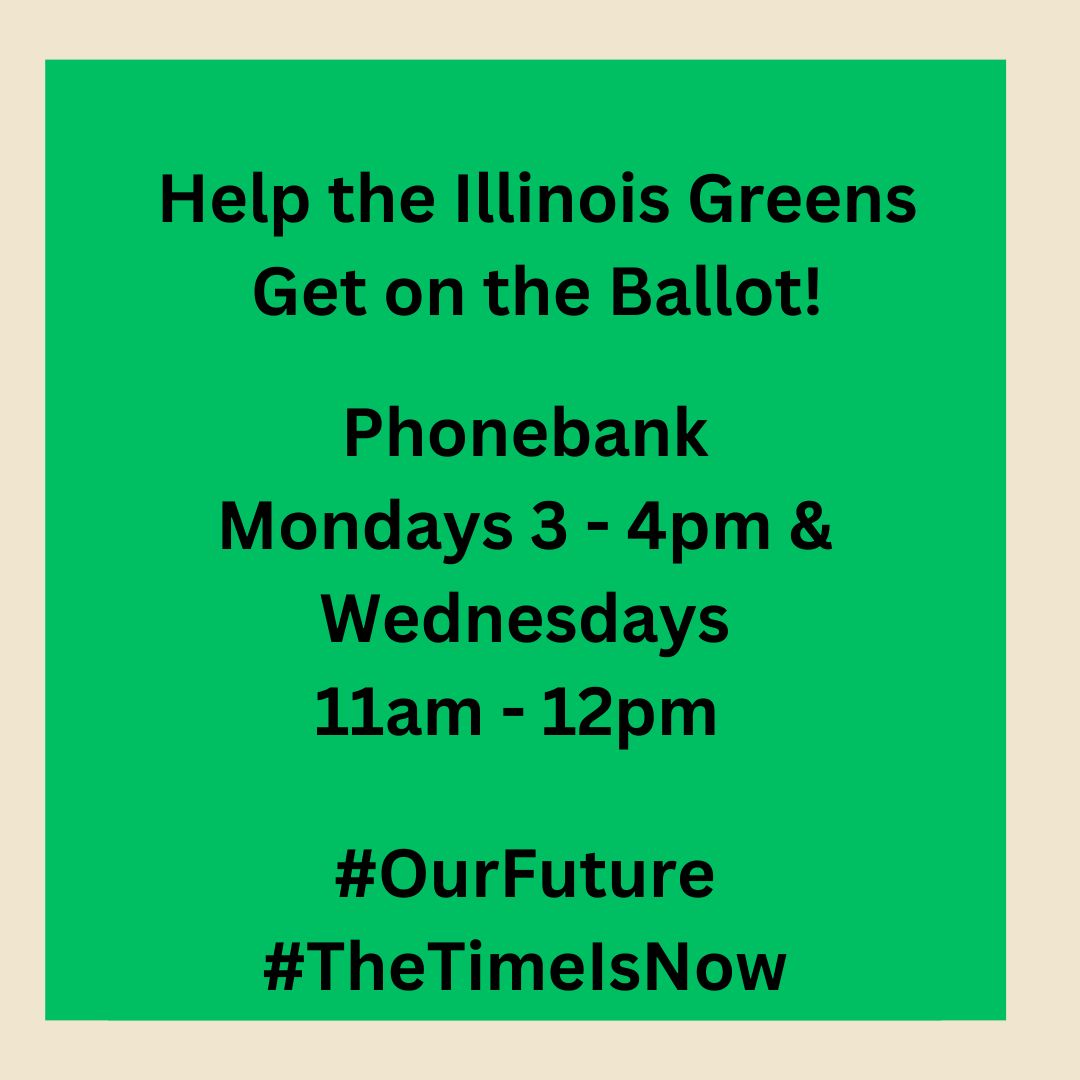 #MondayMotivation #BallotAccess #OurFuture #TheTimeIsNow
Help Phonebank for Volunteers! We are looking for 500 people to collect 100 signatures each by 6/20. Petitions are at: buff.ly/3UzwdiY  Phonebank link is at: buff.ly/40RhqSr