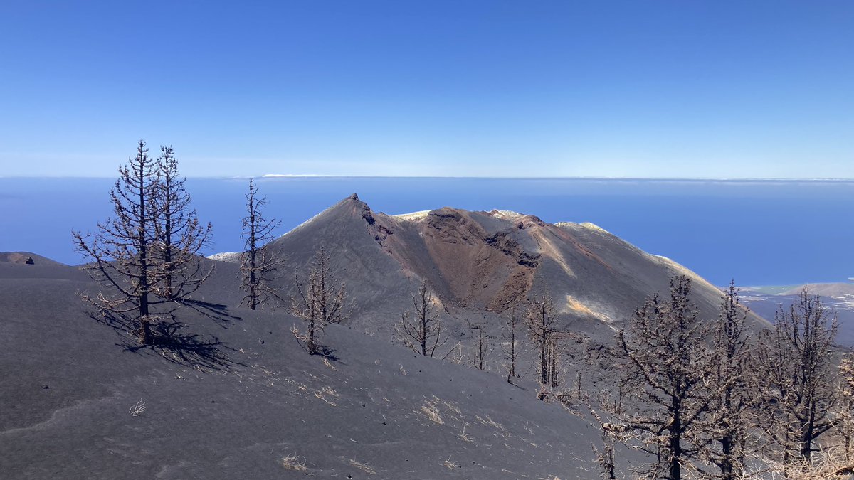 Volcán de Tajogaite, Cumbre Vieja, La Palma.