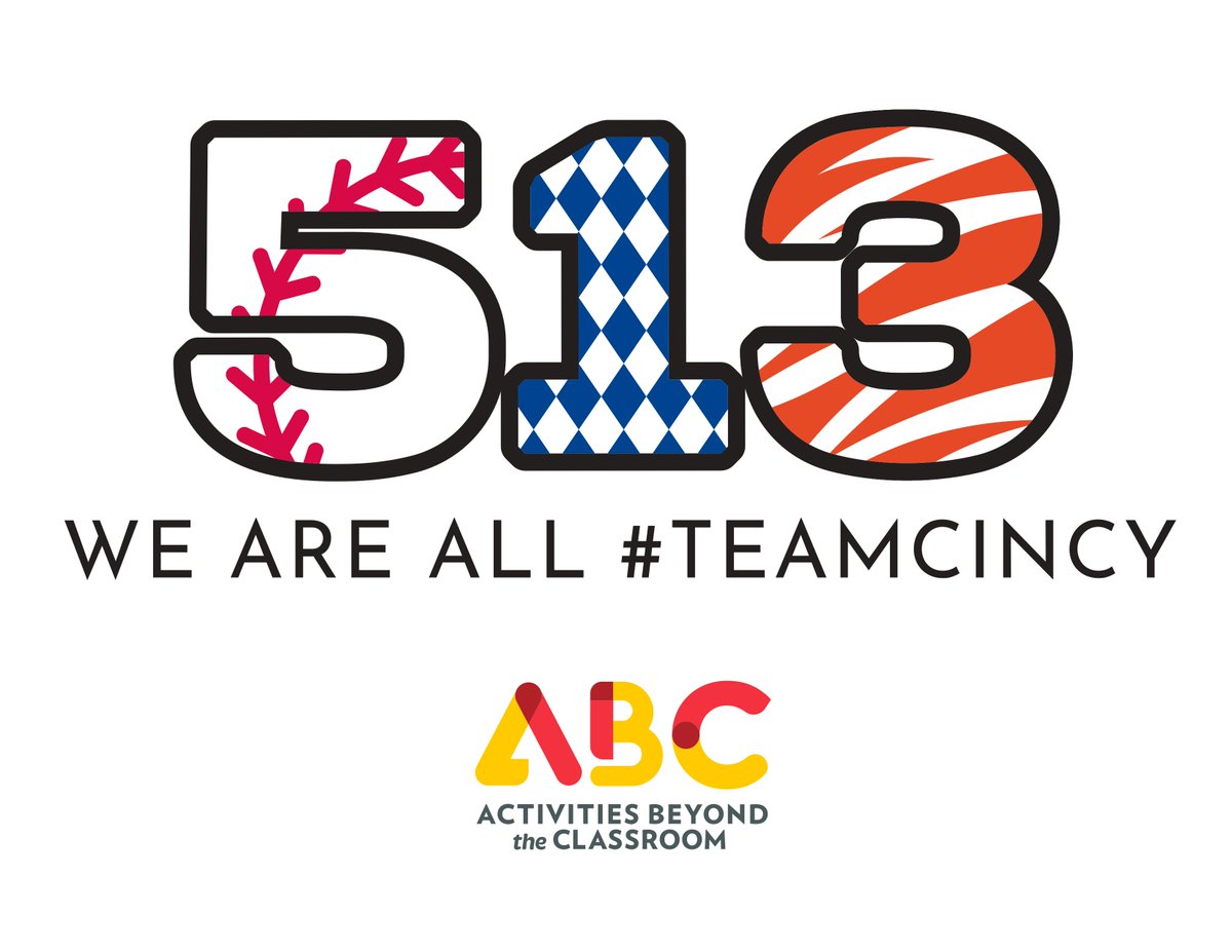 Happy 513 Day!!! ABC is thrilled to team up with the @Bengals, @Reds, @fccincinnati, @IamCPS, & @CincyShirts as #TeamCincy, to celebrate the day and support @iamcpsathletics student athletes.