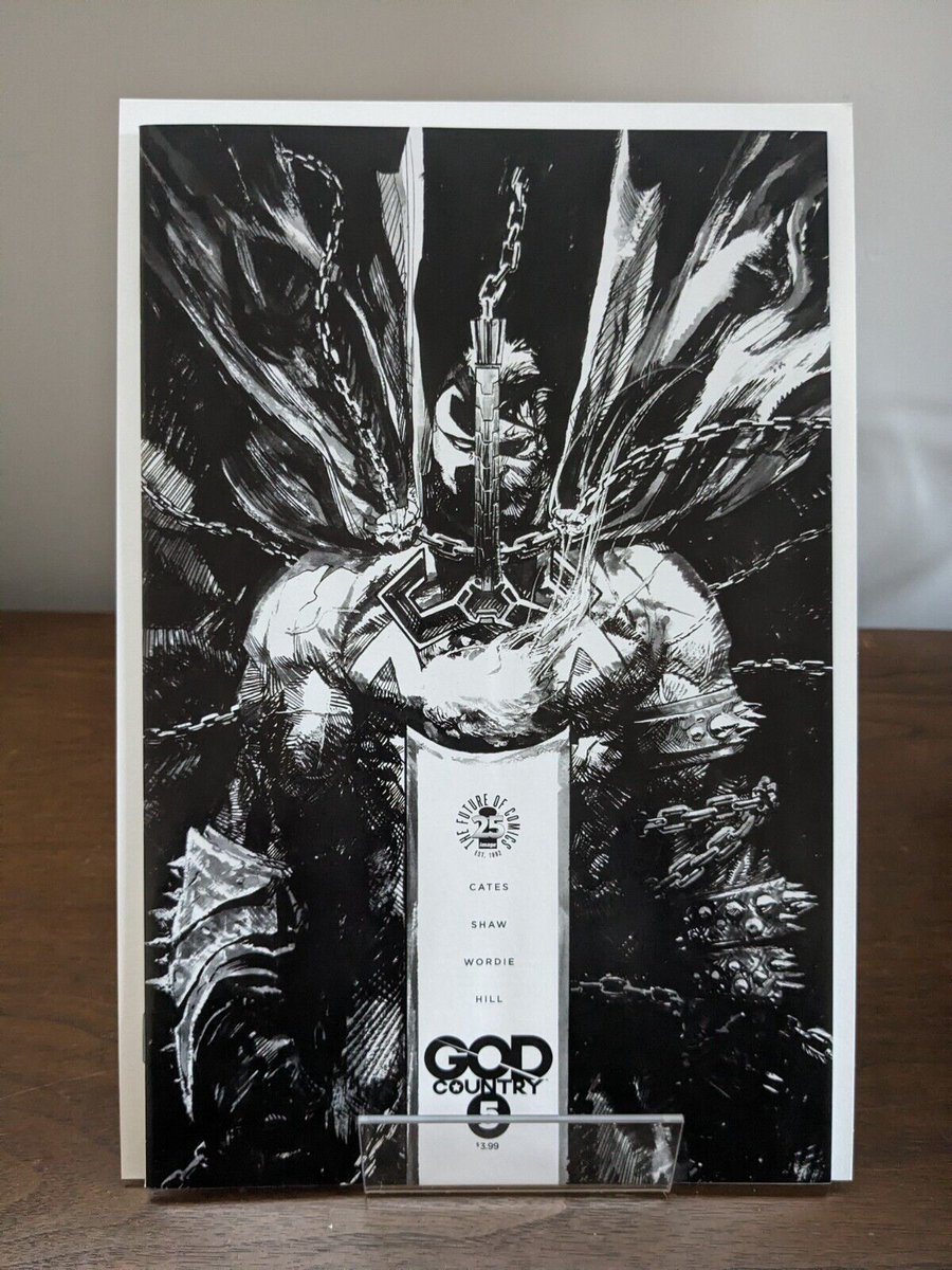 God Country #5 Spawn Variant

🚨 $0.99 Auction Ending Today ➡️ ebay.ca/itm/1350405199…

Check out my store for more $0.99 Comics and Auctions

#comic #comics #comicbook #comicbooks #ebayseller #ebayfinds #ebaystore #99cents #auction #Spawn