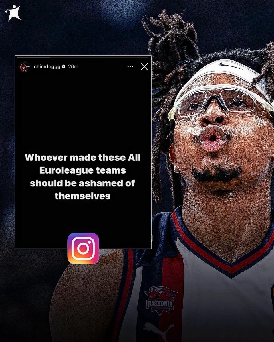 Safe to say Chima Moneke was disappointed with the All-EuroLeague team selections 🗣️