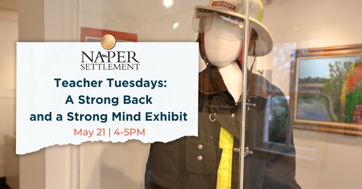 Attention teachers! Learn about our new exhibit, 'A Strong Back and a Strong Mind' and how it can be incorporated into field trips and classroom work at our next Teacher Tuesday. This is a virtual program for teachers on May 21 at 4PM. Pre-register: pulse.ly/xayuhs0vs4