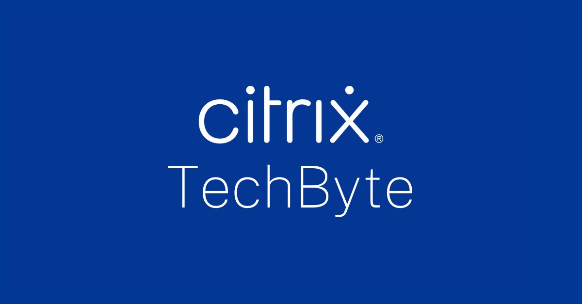 VirtualJeffery's tweet image. The new #CitrixTechByte series is designed to provide quick tips on how to use @Citrix features. Check out the first set of videos here. More to come! 

What features would you like to see a TechByte for? spr.ly/6014j78ye