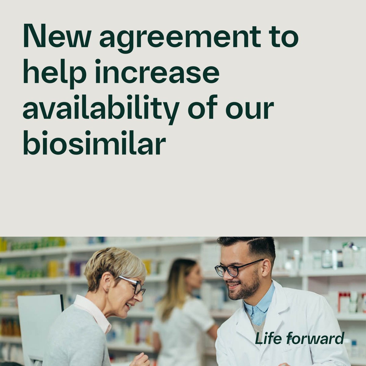 #NEWS – We’re excited to expand access to our biosimilar through a private-label agreement. Learn more: bit.ly/3UUBNOf