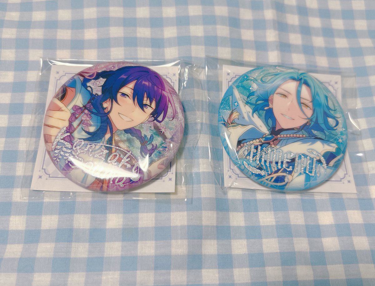 【交換/譲渡】あんスタ 中国 閃耀缶バッジ キラキラ缶バッジ

【譲】HiMERU、颯馬

【求】ニキ または 500円+送料

譲渡の場合は纏めて優先致します。
宜しくお願い致します。