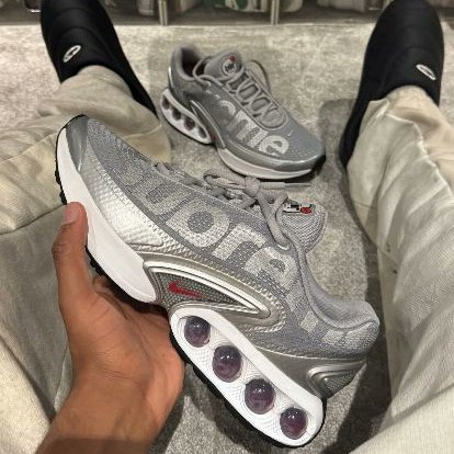 Introducing The Supreme× Nike Air Max Dn 'Silver Bullet'. Best for Fashion, Sports. Available in sizes 40-45 #fashion #fashionstyle #explore #trending #trendingnow #gym #Sports #CBSEResults #matura2024 #smilingfriends