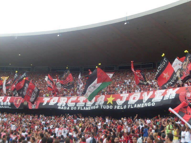 PHOTO | Torcida jovem do Flamengo (Brazil) #FreePalestine