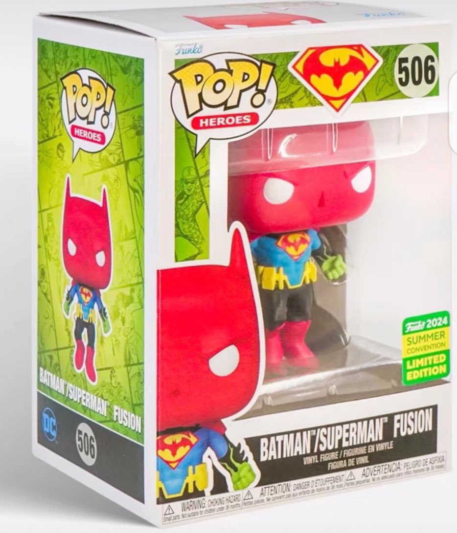 First look at SDCC exclusive Batman/Superman Fusion!
.
Credit @scrooge_ducktales
#DC #DCComics #Batman #Superman #Funko #FunkoPop #FunkoPopVinyl #Pop #PopVinyl #Collectibles #Collectible #FunkoCollector #FunkoPops #Collector #Toy #Toys #DisTrackers