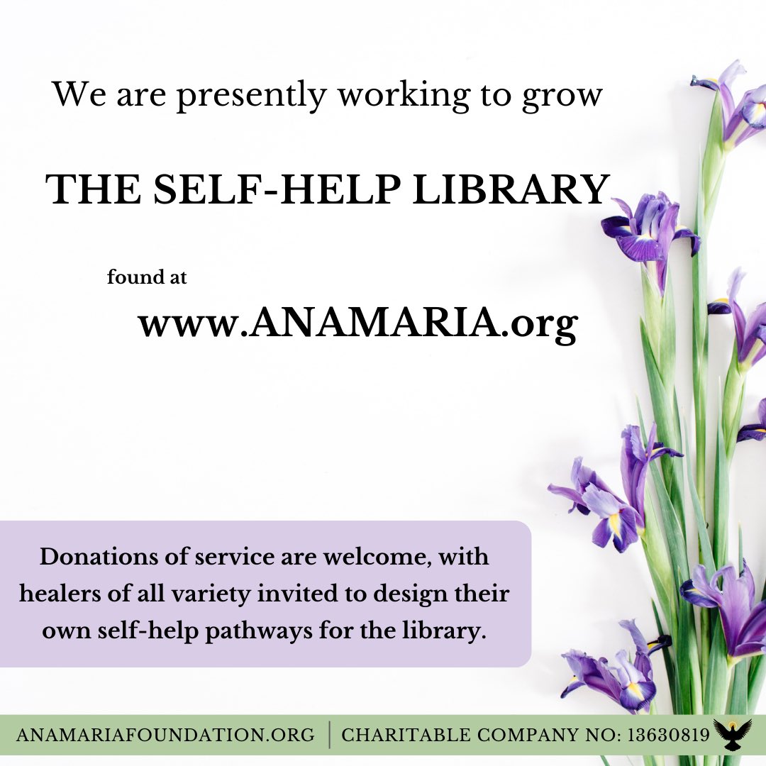 Time grows a new life, but only with seeds that sprout it. Help yourself at: AnaMaria.Org.
.
#faithinchange #anamariasantuario #anamariafoundation #selfhelplibrary #selfhelp #love #hope #freedom #harmony