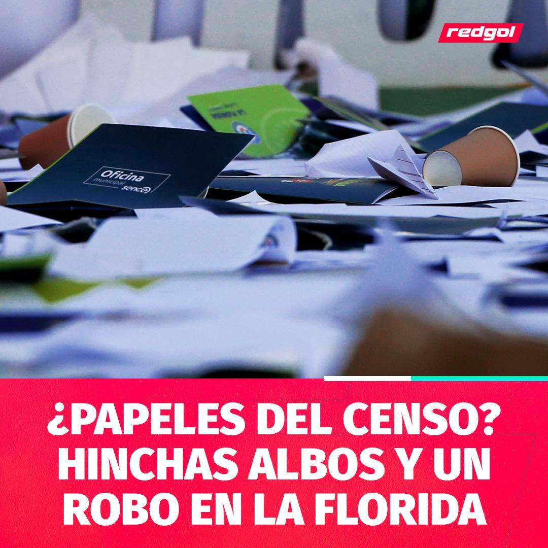 redgol's tweet image. En el partido que protagonizaron Audax Italiano y Colo Colo, la hinchada alba vulneró una oficina del Estadio Bicentenario de La Florida y robó documentos que, luego, lanzó a la cancha. 📄