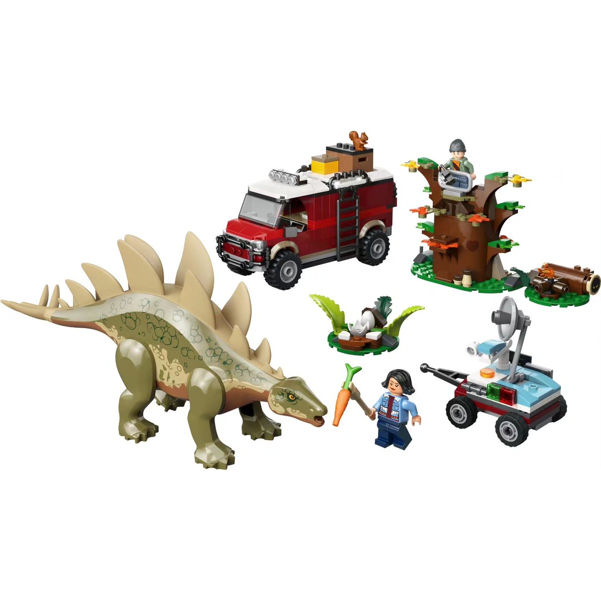 Brand new LEGO Jurassic World 'Dinosaur Missions: Stegosaurus Discovery', inspired from the animated show Jurassic World: Chaos Theory, coming this year.

#JurassicPark #JurassicWorld #JurassicWorldChaosTheory #LEGO