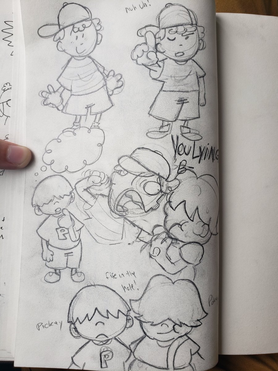 i haven't really made any art recently but here's some earthbound sketches i made a few weeks ago haha #earthbound #MOTHER2