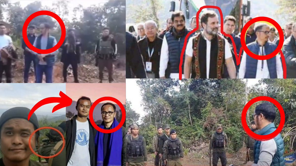 Dear <a href="/RahulGandhi/">Rahul Gandhi</a> Ji, 

From the time, "You kill Bharat Mata in Manipur" to #BharatJodoYatra, you were with <a href="/DrLamtinthangHk/">Dr. Lamtinthang Haokip</a>, the instigator of violence in #Manipur.

A #ManipurViralVideo is doing round about him.

<a href="/GauravGogoiAsm/">Gaurav Gogoi</a> <a href="/INCIndia/">Congress</a> <a href="/INCManipur/">INC Manipur</a> <a href="/priyankagandhi/">Priyanka Gandhi Vadra</a> #Kuki_Zo