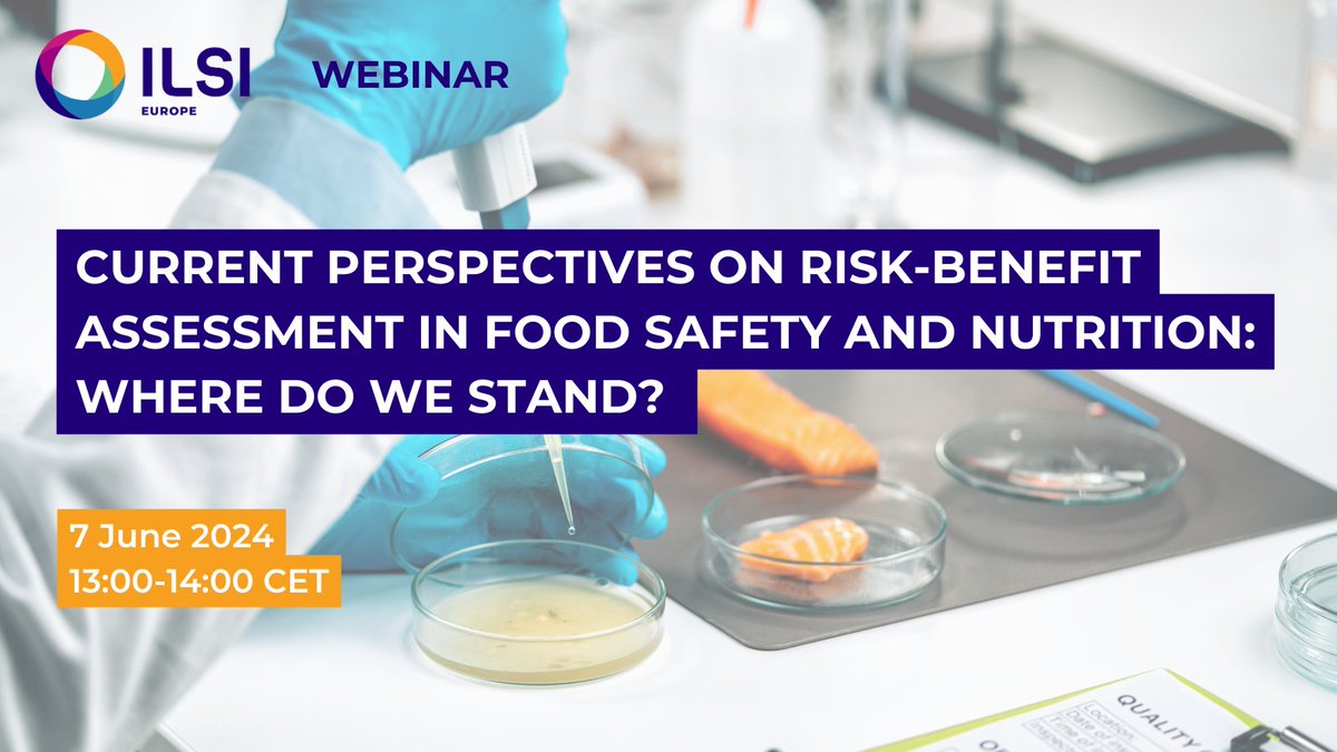 Join our webinar on Risk-Benefit Assessment of Foods (RBA) to learn about the latest advancements in #foodsafety and #nutrition. Don't miss out! 📅 7/06/2024 🕗 13:00-14:00 CET 🔗 Register at: us06web.zoom.us/meeting/regist…