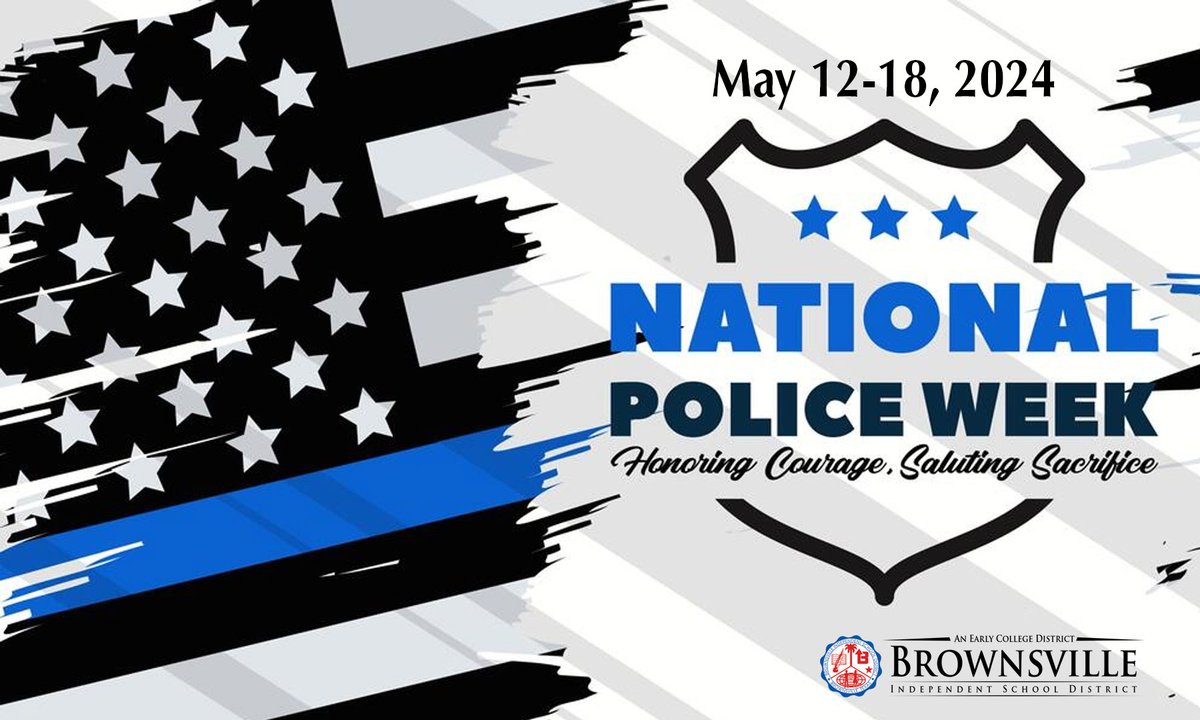 National Police Week (NPW) held this year May 12-18, 2024, honors the service and sacrifice of U.S. law enforcement officers. #BISDCares #BISDStrong #TheBestChoice