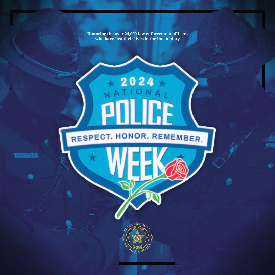 This week, we recognize the sacrifice of law enforcement officers across the country. In 2023, 118 officers were killed in the line of duty; four of those from the state of Florida. They will forever be remembered.