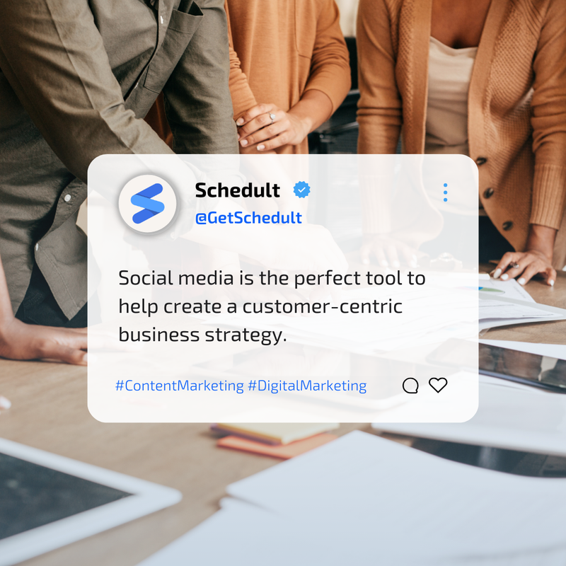 Pay more attention to your customers through the use of social media! 🕶

91% of businesses find that they better understand their customers through their social media data than other types of customer data.

Source: Sprout Social