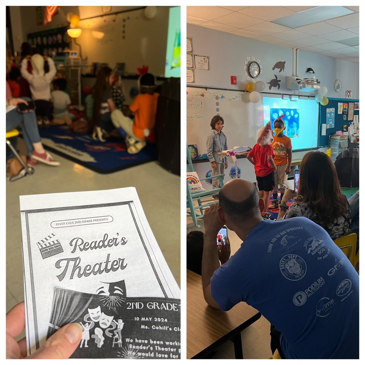 Brittany Brewer (@mrs_bmbrewer) on Twitter photo I had a wonderful time attending 2nd Grade's Reader's Theatre on Friday! The students did a great job! They had their lines memorized, varied their voice tone and had different accent based on their character! A really fabulous performance! <a href="/Its_Ms_Cahill/">Amanda Cahill</a> <a href="/RiverEves/">River Eves</a> 🎭🎬 I had a wonderful time attending 2nd Grade's Reader's Theatre on Friday! The students did a great job! They had their lines memorized, varied their voice tone and had different accent based on their character! A really fabulous performance! <a href="/Its_Ms_Cahill/">Amanda Cahill</a> <a href="/RiverEves/">River Eves</a> 🎭🎬