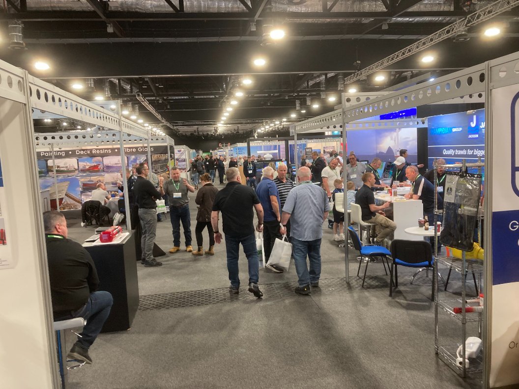 ℹ️ Scottish Skipper Expo Encouraging to see a good turnout for #ScottishSkipperExpo which has the motto 'Your Industry Your Show' The event took place last week (Thu 9 & Fri 10th) at @PandJLive 🎣We look forward to seeing the event return to #Aberdeen & #Aberdeenshire in '26👋