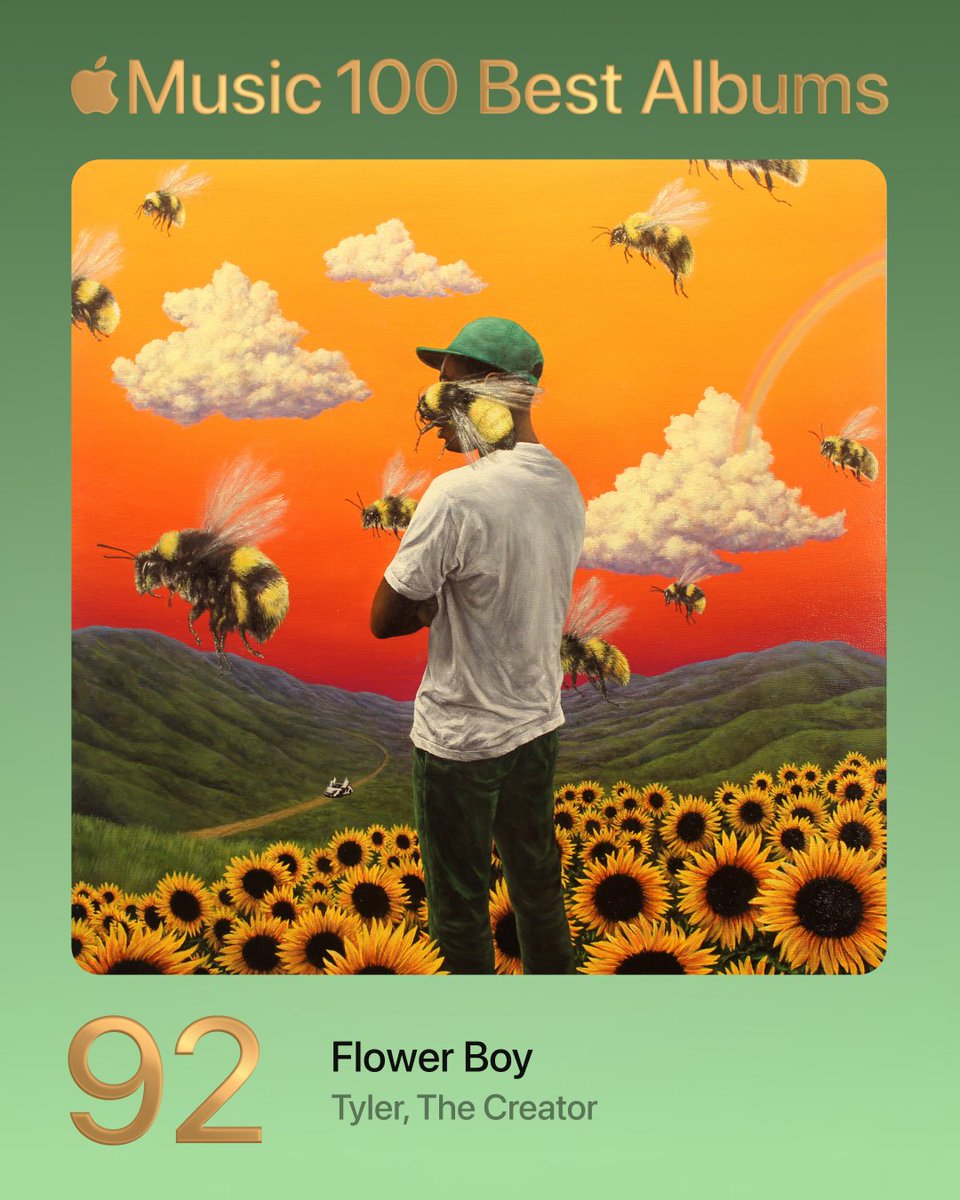 92. Flower Boy - Tyler, the Creator

#100BestAlbums