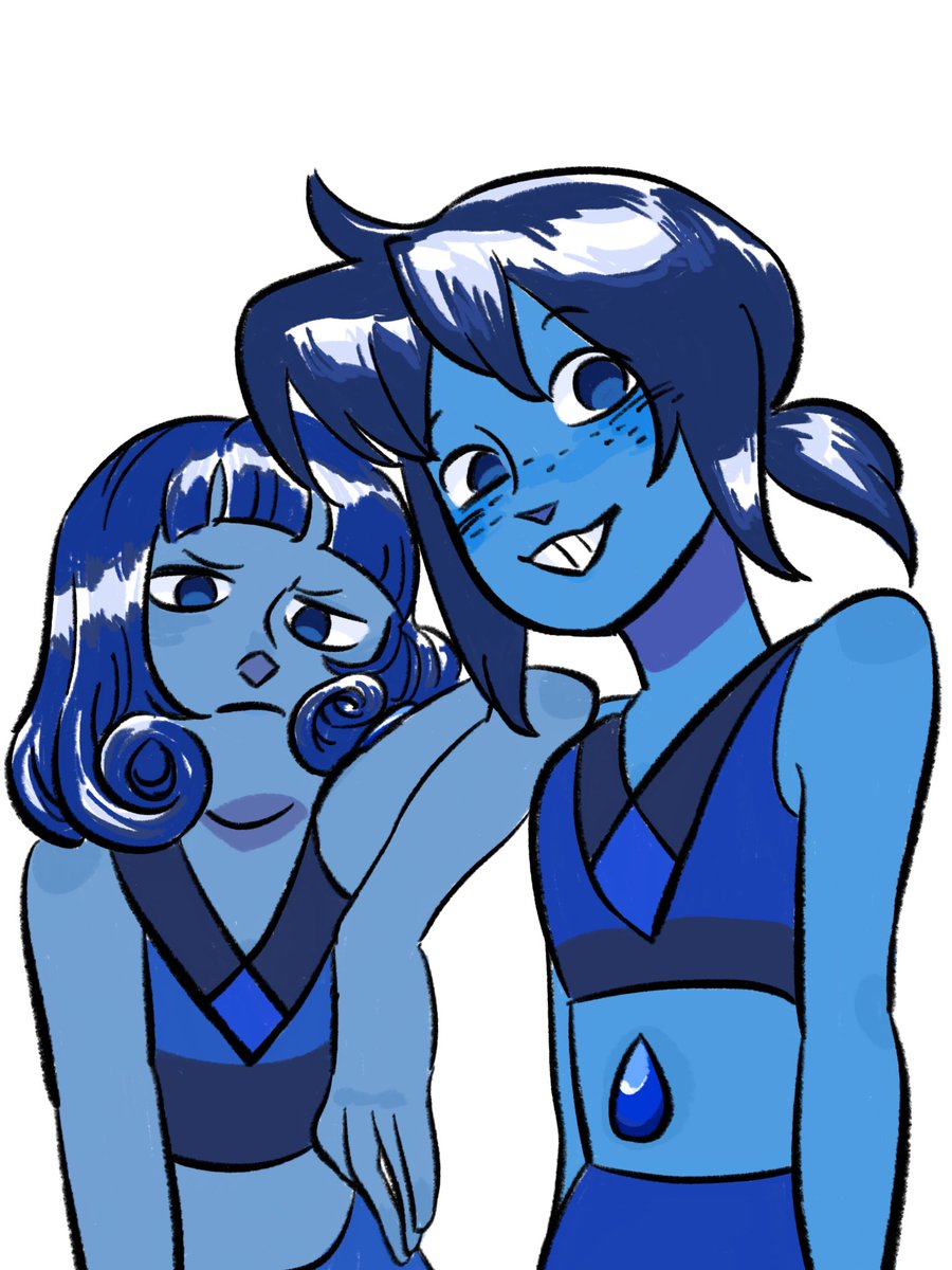 #StevenUniverse
ホームワールドのラピスたち