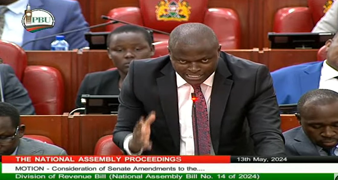 The mover, @NdindiNyoro replies. As a house we support devolution and we want our counties to develop. We also have governors who are doing a good job. This is the only departure point, that the amount of money we are considering is limited. But even as such, I agree with all…